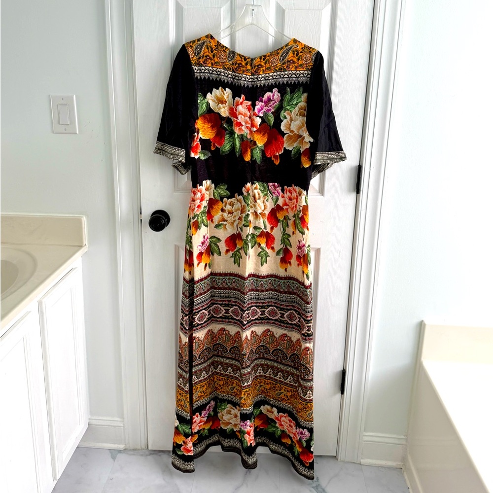 Women’s Floral Turkish Maxi Dress